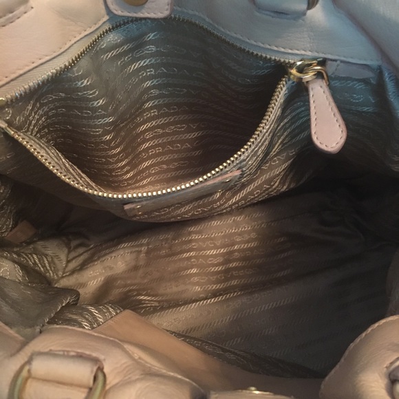 Prada Nappa Frills Leather Handbag in Color Caramello with Dustcover Bag - Picture 7 of 15